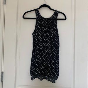 Madewell Racerback Tank Top in Star Flurry